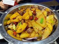 干锅土豆-湖南文氏湘菜馆(顺河高架路店)
