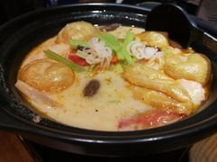 冬阴功素虾锅-十二舍·湯物素煮(江泰潤政店)