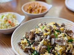 白参炒鸡蛋-金孔雀德宏傣味餐馆(魏公村店)