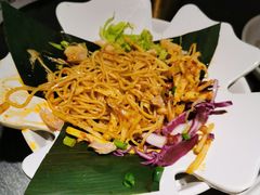 鸡丝拌拌面-探鱼·鲜青椒爽麻烤鱼(番禺万达店)