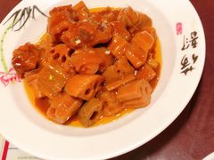 蹄花焖藕-刘胖子家常菜(金色港湾店)