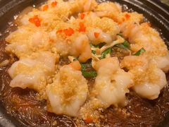 金银蒜蒸凤尾虾-绿茶餐厅(成都大悦城店)