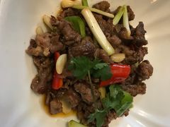 葱姜爆炒黄牛展-阿多私房菜(顺德店)