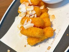 自制脆炸鲜奶-喜鼎海胆水饺(东港店)