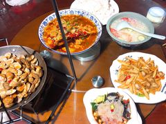 -东来菜馆•手抓海鲜家常菜•海鲜锅贴(鸽子窝店)