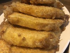鸡蛋炸馒头-炙热童年·老北京炙子烤肉(南锣鼓巷店)