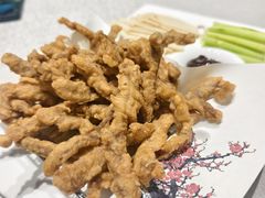 老郑庄炸肉-郑庄脂渣海鲜楼(九水路店)