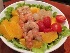 鲜橙老虎虾沙拉-Lets burger非常汉堡·环球风味(蓝色港湾店)