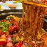 东北同事的老乡开的，88三人餐💰，锅包肉不能更正宗了