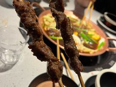 热气羊肉串-京韵胡同·酱香羊蝎子火锅涮肉(长寿路店)