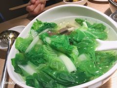 时蔬鸡血汤-李子坝梁山鸡(北碚万达五鸡哥店)