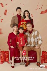 -时光纪亲子全家福照相馆(静安店母女写真父母纪念照)