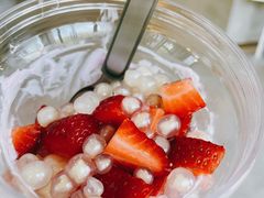 巴西莓粉冷萃酸奶-禾沐·轻食·面包·咖啡