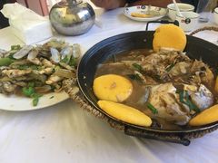 鱼锅饼子-宾朋海鲜特色美食餐厅·纯手工鲅鱼水饺(兴海路店)