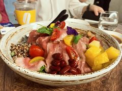 玫瑰牛肉沙拉-ALLORA意大利餐厅(丰盛里店)