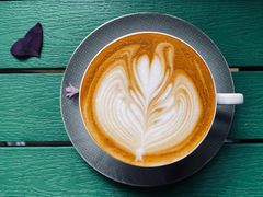 香草拿铁-The Flowers Coffee(南山店)