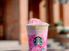 粉樱冰抹茶拿铁-星巴克(天津五大道店)