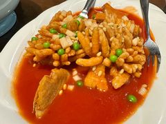 松鼠桂鱼-福慧慈缘素食餐厅(王府井店)