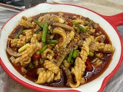 鱿鱼爆腰花-小民大排档(马场角横路店)