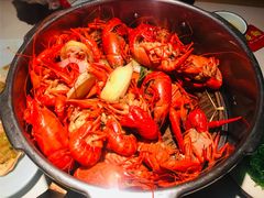 高压锅蒸大虾-蚝翅·海鲜粥·烧烤·宁夏滩羊季(玉米楼店)