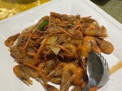 油爆虾-鹿港小镇经典老上海菜(长乐路店)