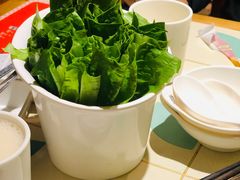 油麦菜-南城十里潮汕鲜牛火锅·鲜虾生滚粥(融汇老商埠店)