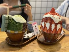草莓生乳冰-WONDER ICE 萬得冰田(建設路总店)