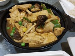 八珍豆腐煲-五台山正觉全素斋