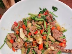 28秒爆炒黄牛肉-望湘园·洞庭渔宴(浦江欢乐颂店)