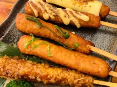 手工鸡肉棒拼盘-坂吉屋·居酒屋深夜食堂(龙湖店)