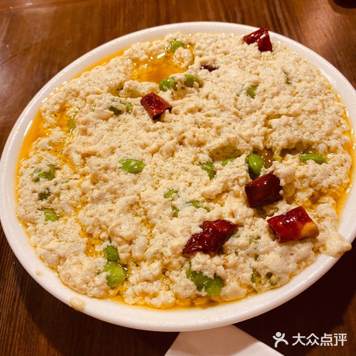 笑典皇·绍兴菜馆霉千张蒸肉饼图片