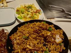 海鲜鱿鱼炒饭-凯萨印象铁板烧(苏州中心店)