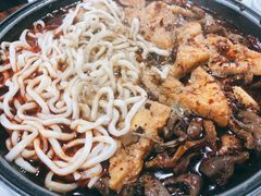 -老红桥炸灌肠牛肚锅烧烤(定福庄店)