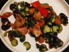 小脆瓜炒雪花猪肉-闽和南(深圳万象城店)