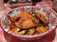 梭子蟹炒年糕-辣小鲜·南昌大排档(船山路店)