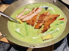 泰式青咖喱猪颈肉配煎饼-Thai Alley泰爱里(二沙岛店)