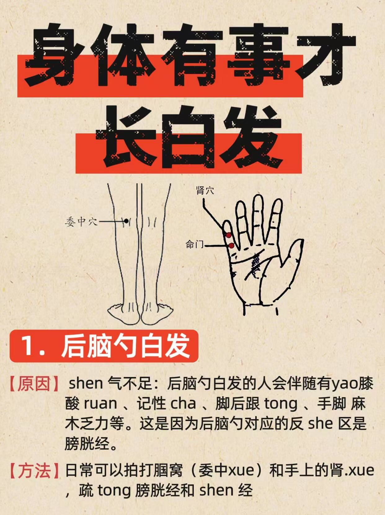 人为什么会长白头发