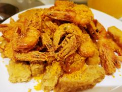 薯香椒盐虾-新洪记·丽久饭店(铁西店)