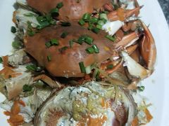 红膏蟹清蒸-原龙海鲜大排档(美食地标店)