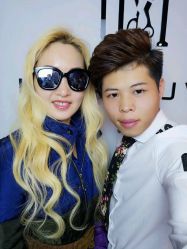 发型师银辰合影-BM SALON