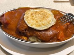猪扒焗饭-香港新发烧腊茶餐厅(水围店)