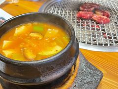 海鲜大酱汤-草家酱蟹炭火烤肉店(珲春南路一店)
