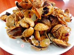 辣炒花蛤-四海鲜渔家菜(黄金海岸店)