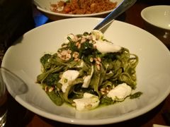 绿油油的难吃意面-上海柏悦酒店·世纪100牛排馆