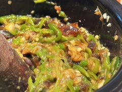 皮蛋青椒擂茄子-费大厨辣椒炒肉(通州万达店)
