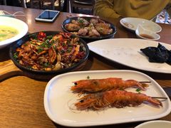 盐烤南美大虾-船歌·鱼水饺青岛菜(金狮广场店)