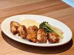 香煎鸡腿肉配土豆泥-沛家·食四季(小娄巷店)