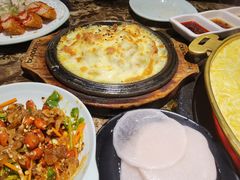 烤鸡爱上芝士-猪啊牛呀羊啊铜盘烤肉(正大广场店)