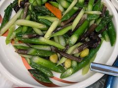 芦笋鸡枞菌-君霖私家菜(春柳店)