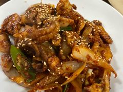 辣炒小章鱼-三清洞疙瘩汤